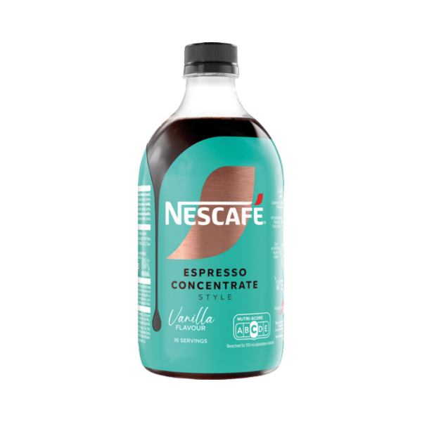 Nescafe Espresso Concentrate Style Vanilla Flavour, 16 Portionen, 500ml